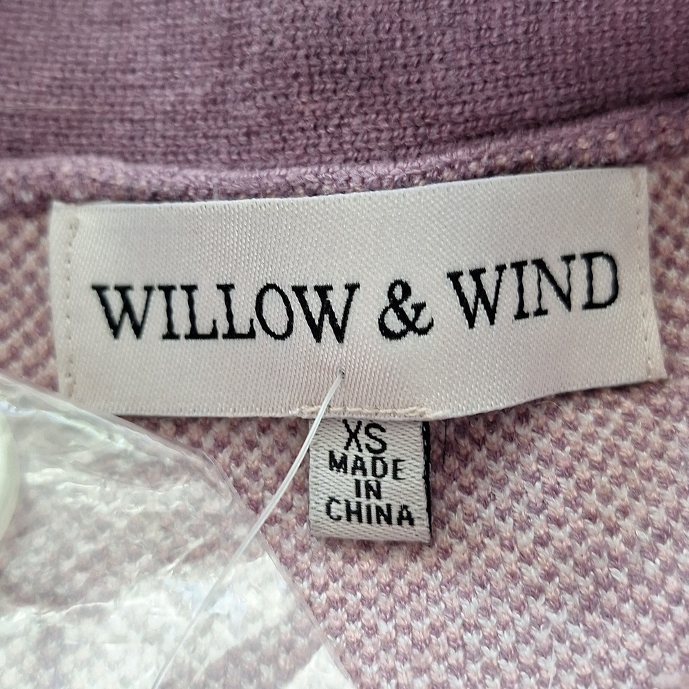Willow & Wind Knit Cardian Sweater Daisy Purple - Picture 8 of 9